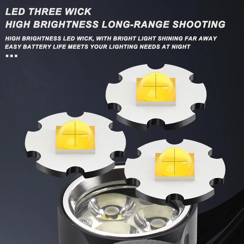 LiitoKala LF-536 Mini linterna recargable con tapa destacada