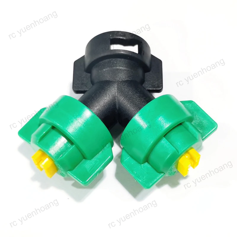 Agriculture Drone Sprayer Nozzle Set, 1pcs, Y-Shaped Binozzle, High Pressure Double Head Filter For RC UAV， Flat FAN SPRAYER