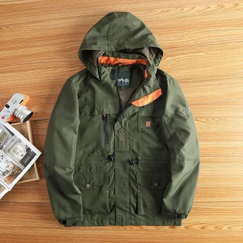 Men's Winter Autumn Tops Jacket Coats Punch Coat Padded Thickened Loose Simple Casual Comfortable Brand Fashion Harajuku