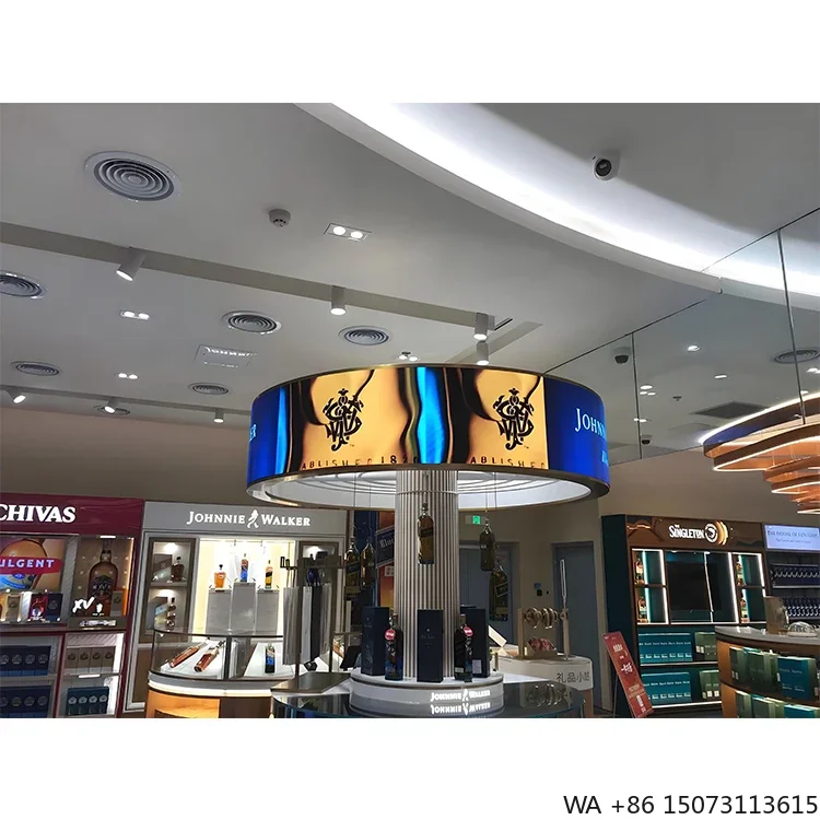 

Factory Direct Sale P2.5 Indoor LED Display 360 Degree Curve Seamless Panel High-Definition Curved LED Screen