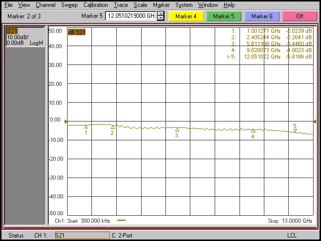 Attenuatore programmabile digitale a banda Ultra larga DC-13G, attenuatore RF programmabile