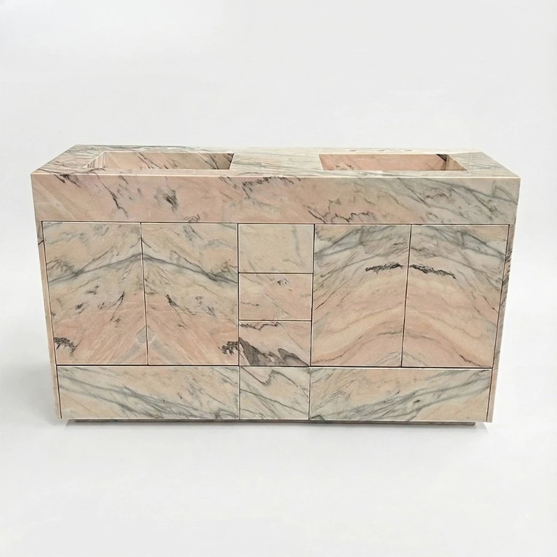 Bathroom Cabinet Light Marble Premium Textured Toilet
