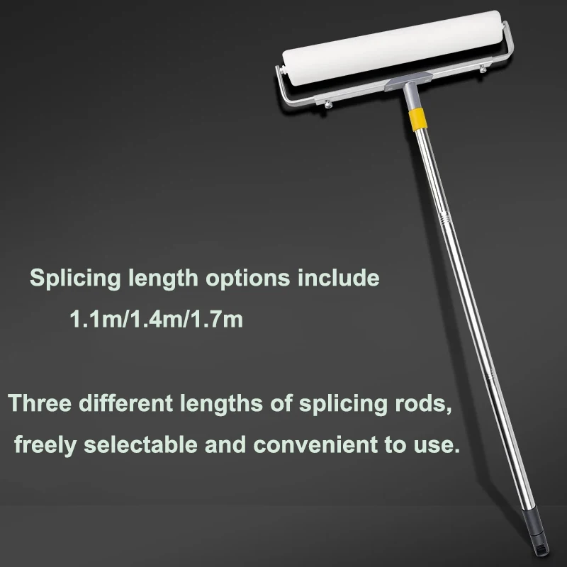 16inch Paint Roller Brush Short-Middle-Long Plush Painting Handle Tool Combination set For Wall Decorative 9MM Painting Support