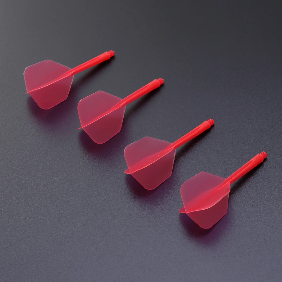 

4 Pcs Dart Tail Small Thread Flights One Body Adult Sports Supplies Accessories Wings Fine