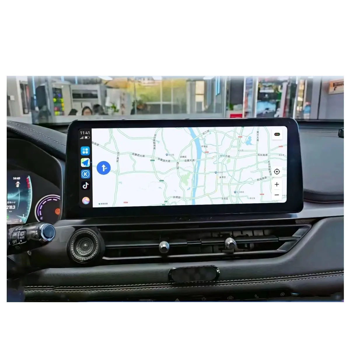 12.3 Car Dashboard Navigation GPS Screen Radio Carplay WIFI for Chery Tiggo 7 2020 2021 2022 2023 2024 2025 Auto Modify