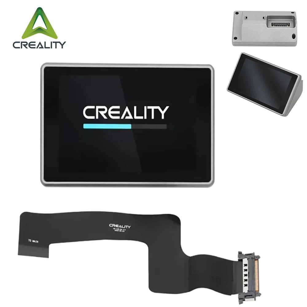 

Creality 3D Printer K1 SE Touch Screen Kit 4.3 Inch Full-Color 480x400 Display with Cable 3D Printer Part Original