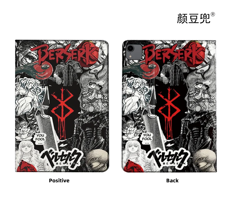 Berserk Anime Case For iPad 10.2 8th 10th Air 4 5 Mini 5 6 Case Luxury Silicone For iPad Pro11 12.9 inch 2022 Air3 Pro 10.5 in22