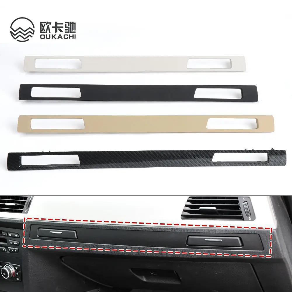 

For BMW E90 E91 E92 E93 LHD Car Water Cup Holder Panel Interior Strip Trim For BMW 3 Series M3 2005-2012 51457138798