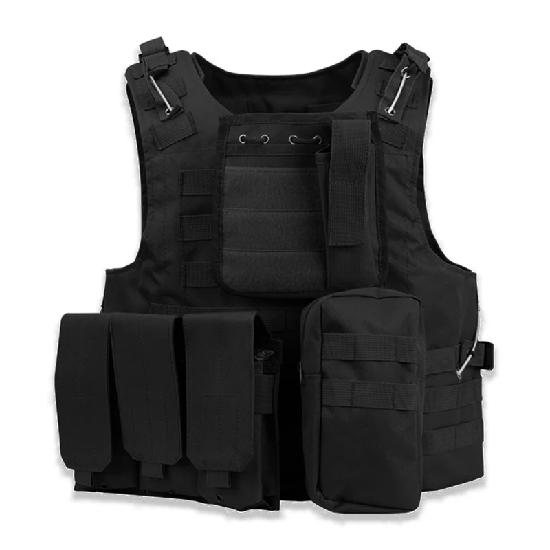 Tactical Amphibious Combat Paintball Camouflage Vest Airsoft Body Armor Molle Hunting Vest Armor Vest