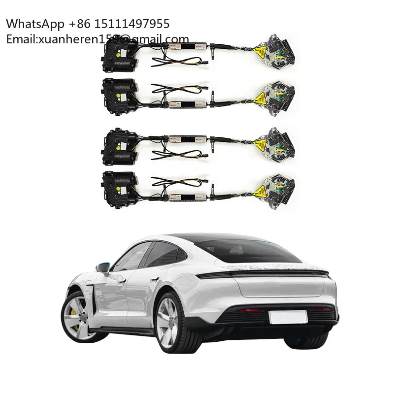 2019-2025 Car Modification Upgrade with Silent Doors and Electric Suction Doors for Taycan