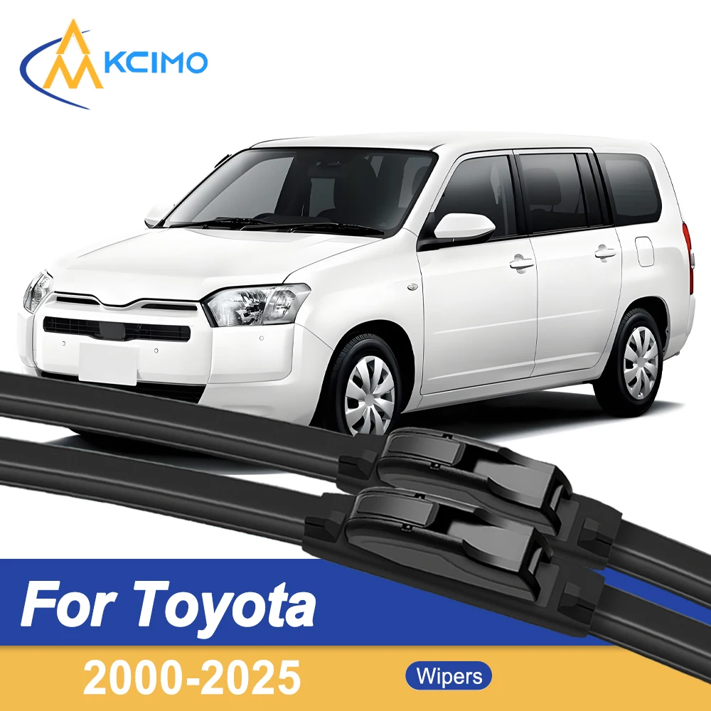 

Premium Rubber Durable Silent Windshield Wiper Blades 2pcs for Toyota Probox XP50 XP160 2000-2025 Succeed Mazda Familia Van
