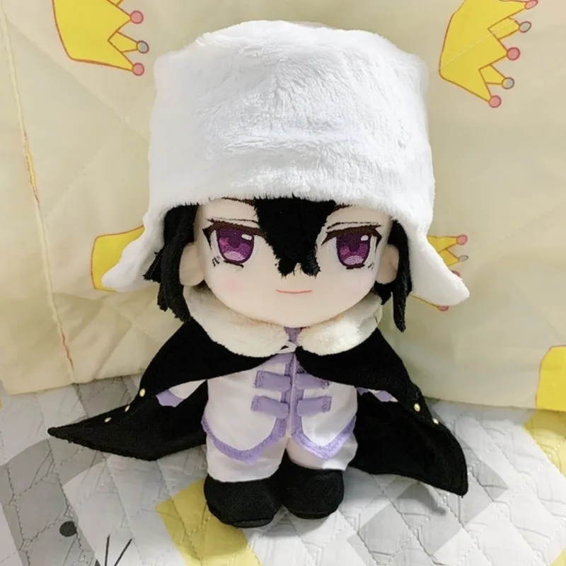 Bungo Stray Dogs Fyodor Dostoyevsky Plush Doll Kawaii Cartoon Anime Figure Clothes Stuffed Toy Cute Cosplay Props Gift For Kids