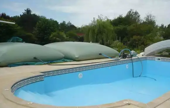 10000 Liter  UV Rain Water Storage Tank PVC Tank 10m3 Bag Type Cistern Farm Water Tank Irrigation 5000 L