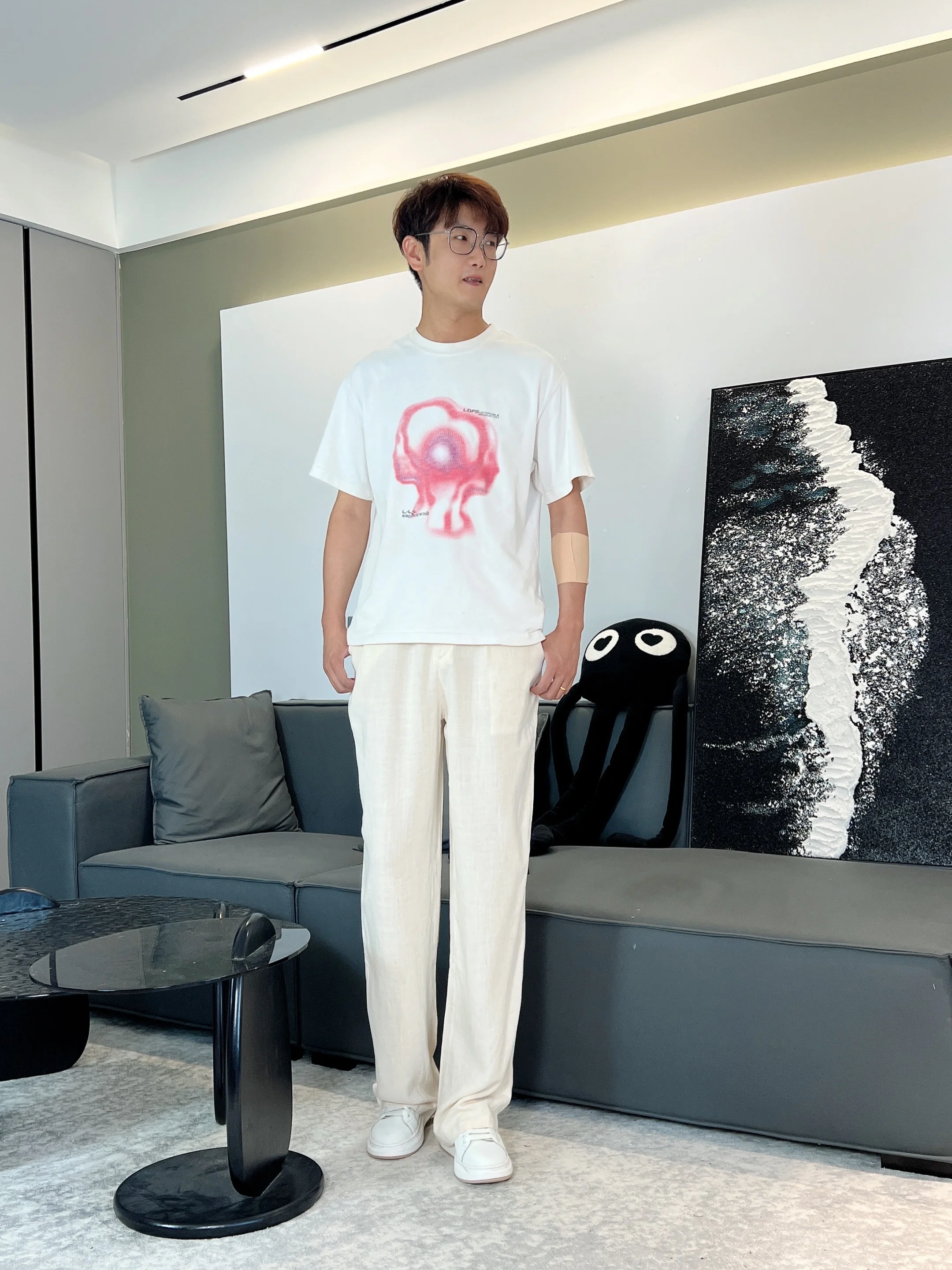 

Мужские летние тонкие брюки из хлопка и льна, прямого кроя, повседневные, свободные, широкие, струящиеся, классические, дышащие, легкие