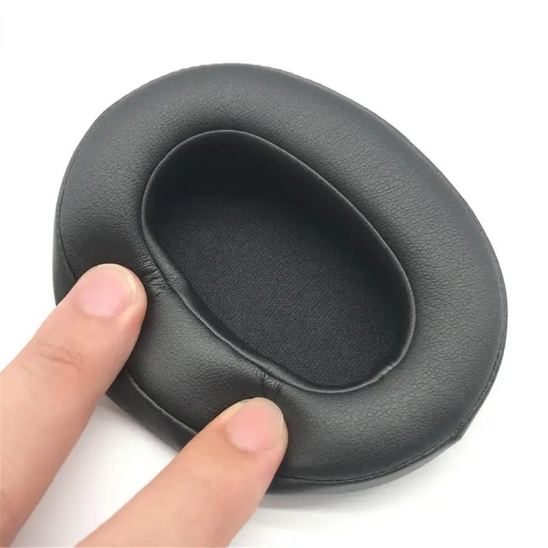 1 pair Replacement Leather Ear Pads For Sony WH-XB900N Headphones Cover Memory Foam Ear Cushions High Quality EarPad For XB 900N