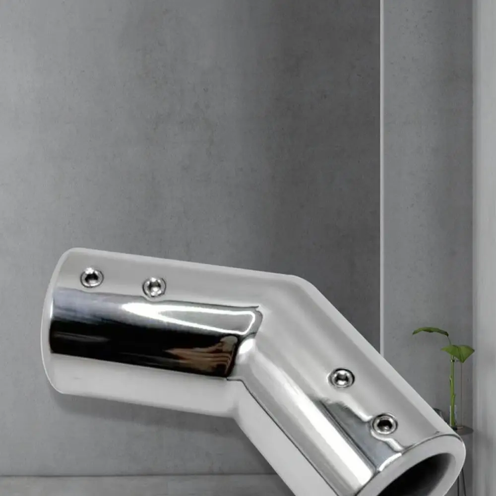 Stainless Steel Shower Room Connector Pipe Fitting For Glass Door Stabilizer Adjustable Clamp Modern Bathroom Hardware