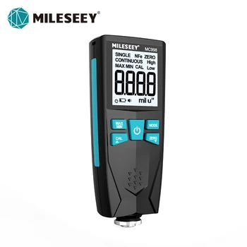 Mileseey MC998 ציפוי עובי מד עבור רכב תיקון כלי רכב כלים סרט בודק עובי צבע מכשירי מדידה