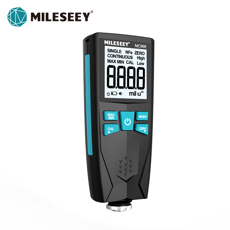  Mileseey MC998 Coating Thickness Gauge For Car Repair Tools Automotive Tools Film Paint Thickness Tester Measuring Instruments 