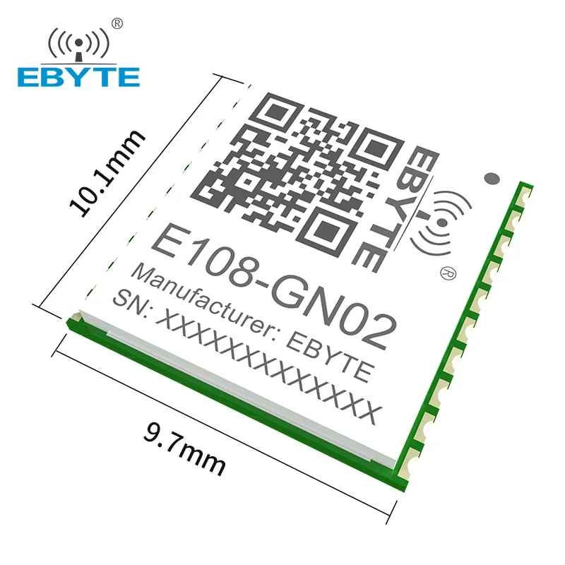 10PCS GPS Module E108-GN02 BDS GLONASS Multi-mode Positioning Tracking Module Navigation NMEA0183 High Performance GNSS