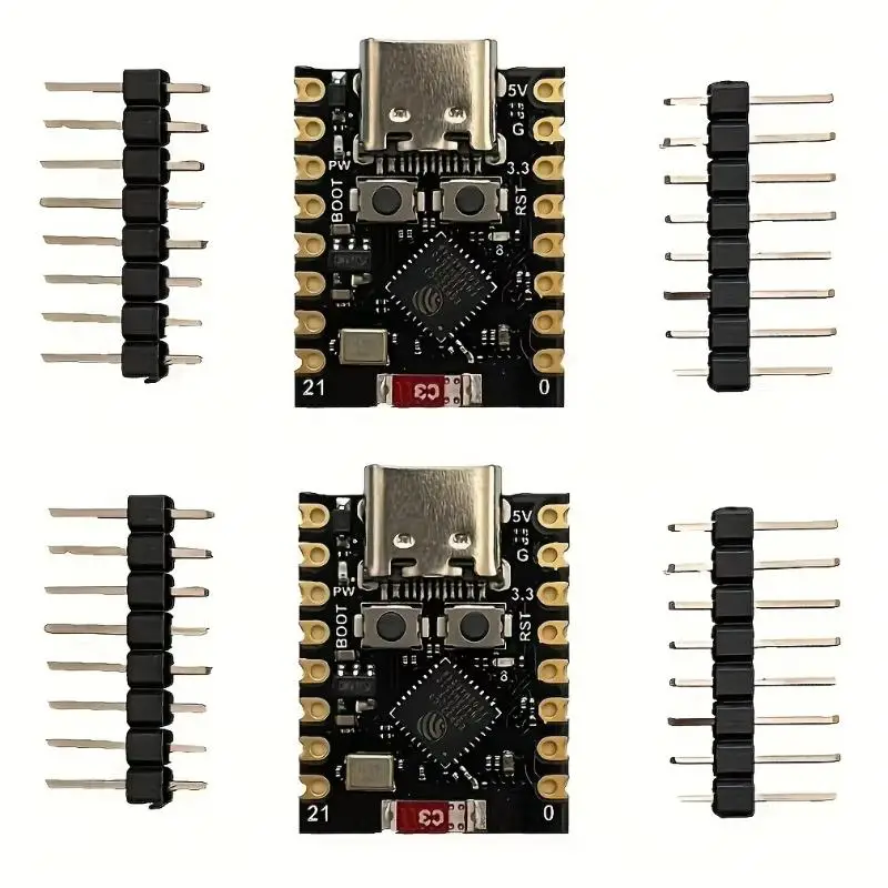 ESP32 C3 Development Board Modules Mini Wifi BT Bluetooth Module 32-Bit Single-Core Processor ESP32 C3 16Pin Type-C
