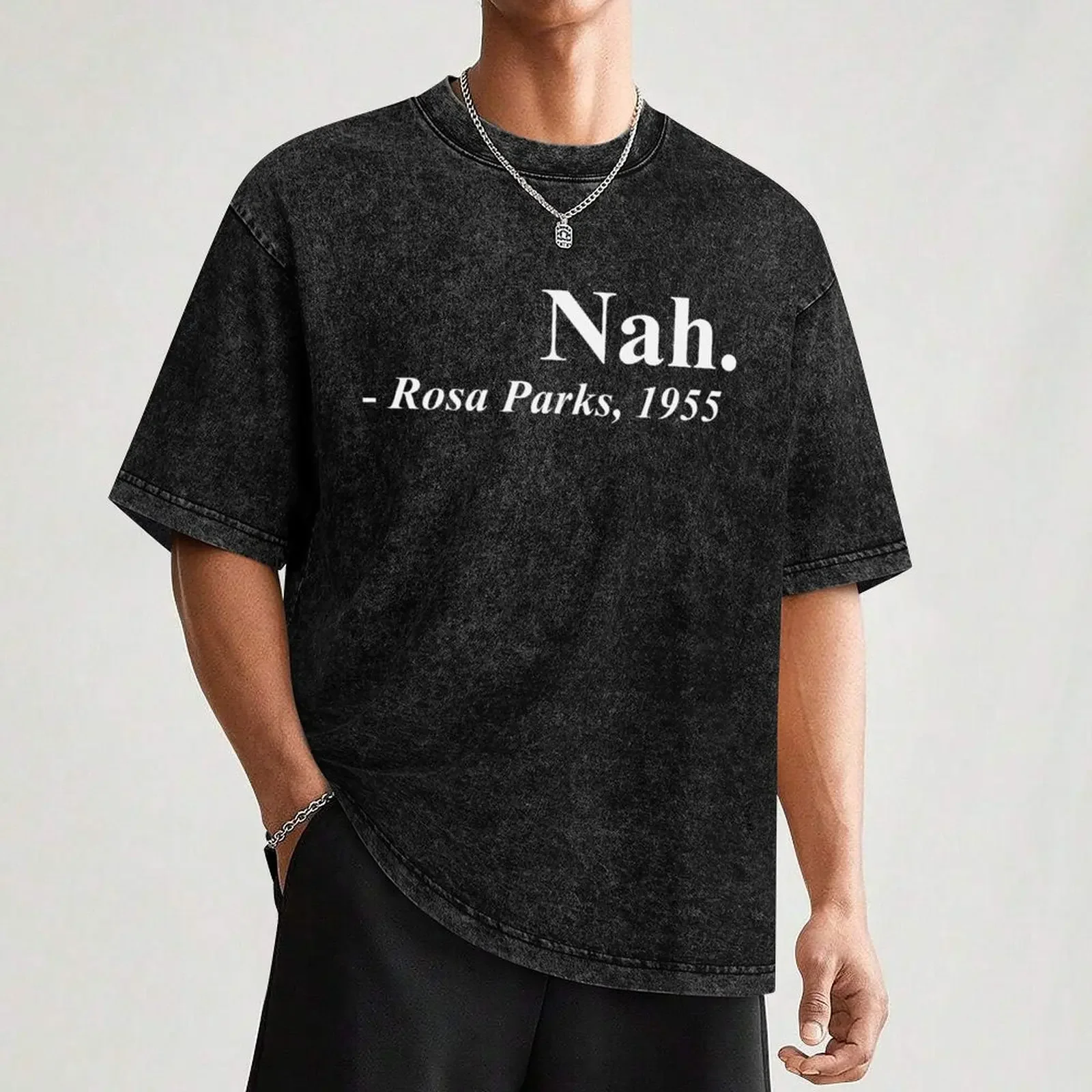 ناه - روزا باركس تي شيرت مصمم قمصان هدايا لصديقك تي شيرت ملابس أنيمي قمصان رجالية جرافيك #3