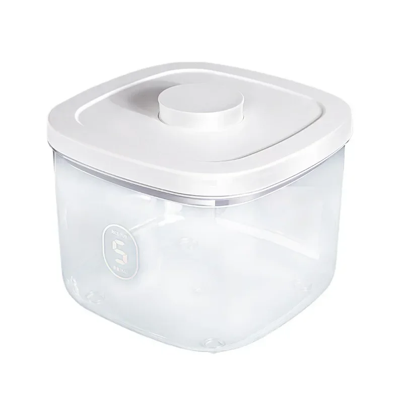 5Kg/10 Kg Sealed Rice Bucket Flour Storage Box Pet Grain Storage Bucket Cat Grain Bucket Miscellaneous Grain Rice Jar