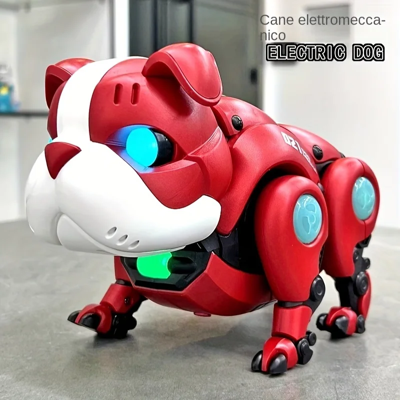 

Robot Dog Children's Electric Puppy Toy, Intelligent Singing and Dancing Voice Violent Dog, Mechanical Dog Without Electricity