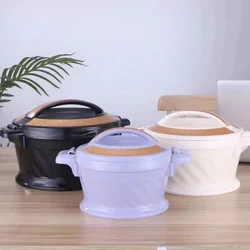 3 Pcs/Set 2.2/4.2/5.2L  Ramadan Street family gathering Large Capacity Food Warm Insulated Rice Bucket With Handle  Lunch Box