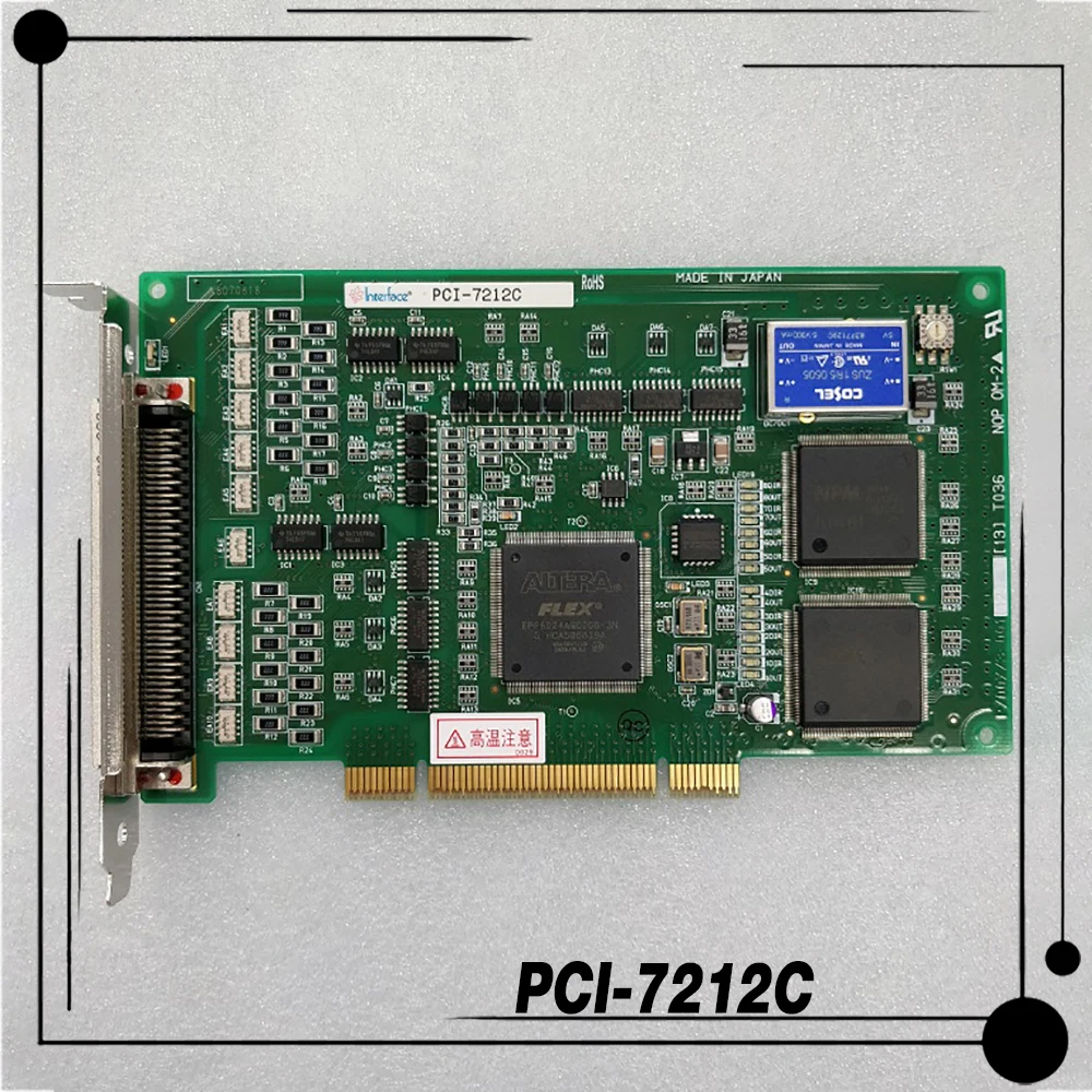 

For INTERFACE Data Acquisition Card PCI-7212C