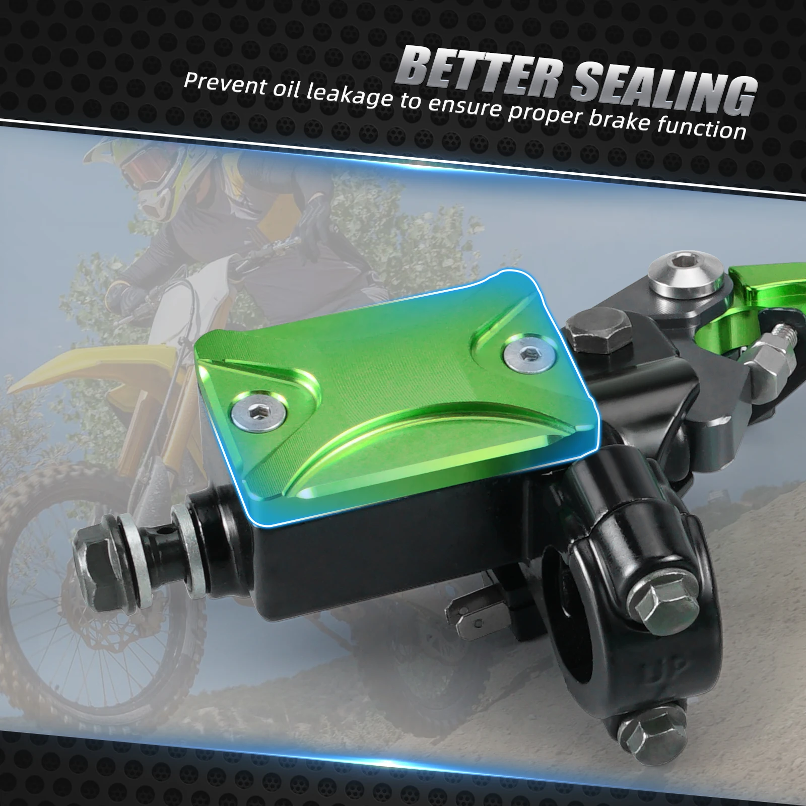 For Kawasaki KX 65 KX 85 KX 125 KX 250 KX250F KX450F KLX 125 KLX 250 D-TRACKER KLX450R 7/8" Hydraulic Brake & Cable Clutch Lever view 5