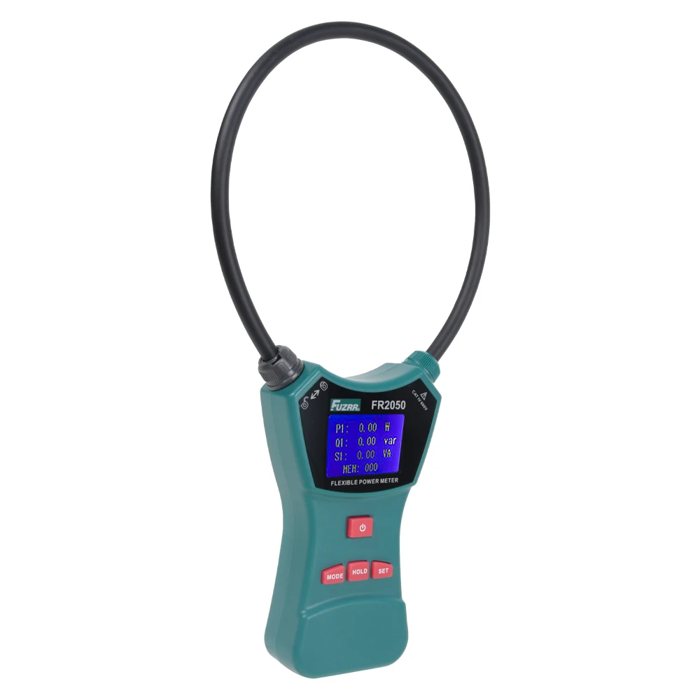 FR2050E FR2050 Flexible Coil Power Three-phase AC Voltage Leakage Current Tester 3000A 600V Frequency Phase Sequence Power Meter