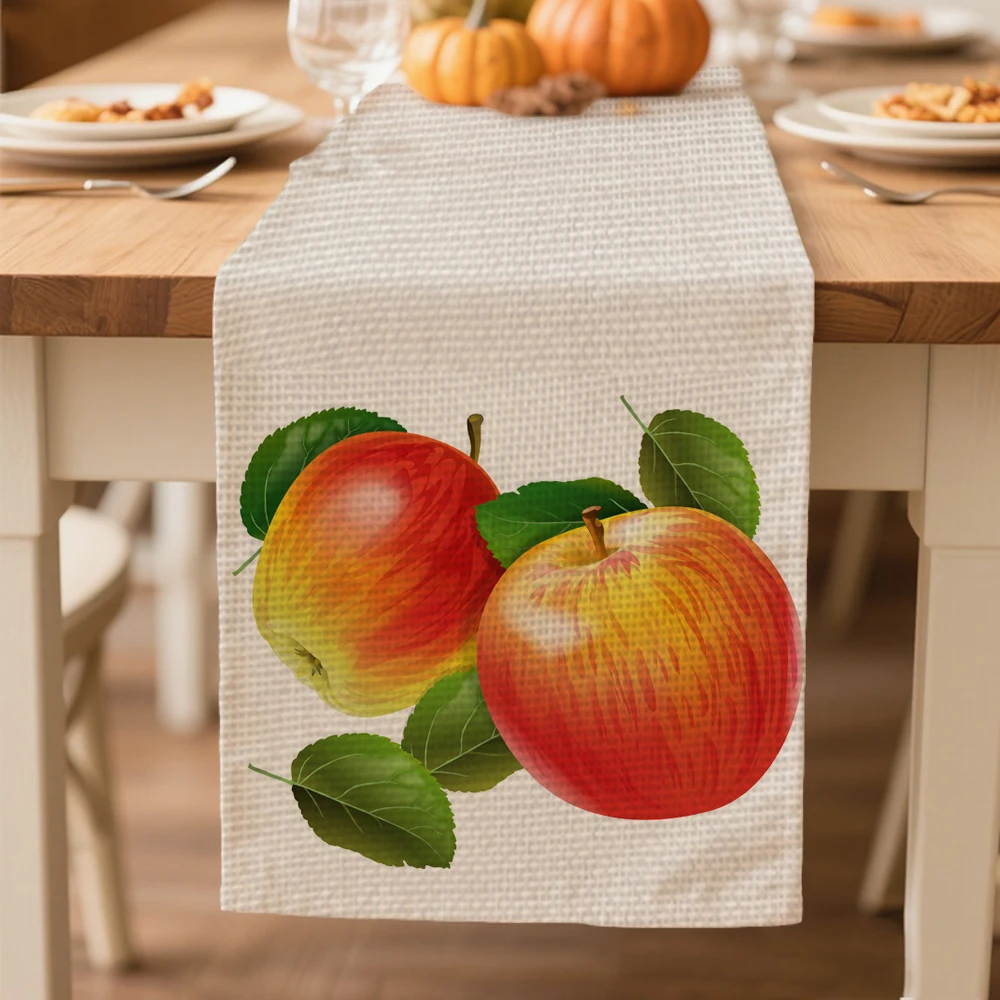 

autumn winter table runners Merry Christmas Table decoration and accessories for Christmas New Year home decor