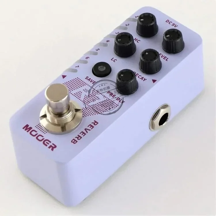 Mooer M705 A7 AMBIENT REVERB Guitar Pedal Built-in 7 Reverb Effects Infinite Sustain Buffer Bypass New Reverb Effect Pedal