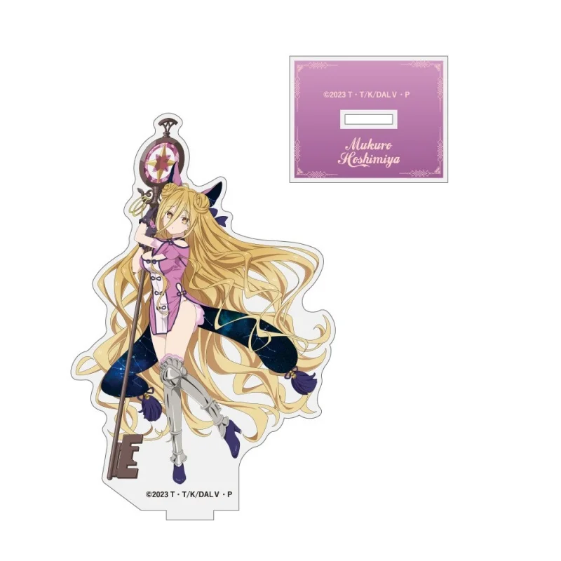 Anime DATE A LIVE V Nia Honjo Yatogami Tohka Acrylic Stand Model Plate Keychains Desktop Ornament Fans Gifts