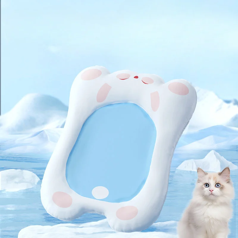 Pet Cat Dog Universal Heatstroke Prevention Gel Ice Pad Summer Cooling Ice Nest Dog Pad Scratch Resistant Durable Pet Ice Pad