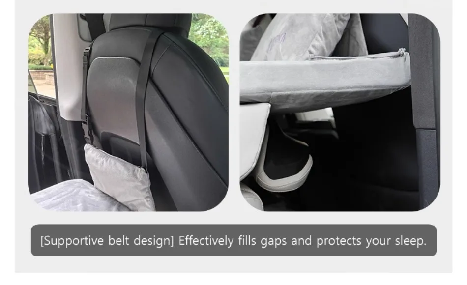 Car Mattress for Camping Trunk Memory Foam Mattress Foldable Memory Foam Car Bed Non-Slip Design for Tesla Model Y 3 2021-2026