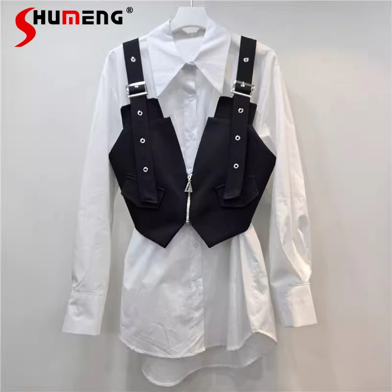 

Женские модные универсальные топы с длинным рукавом и безрукавки на раннюю весну 2026 года: новинки, высококачественные, стильные, простые, для женщин