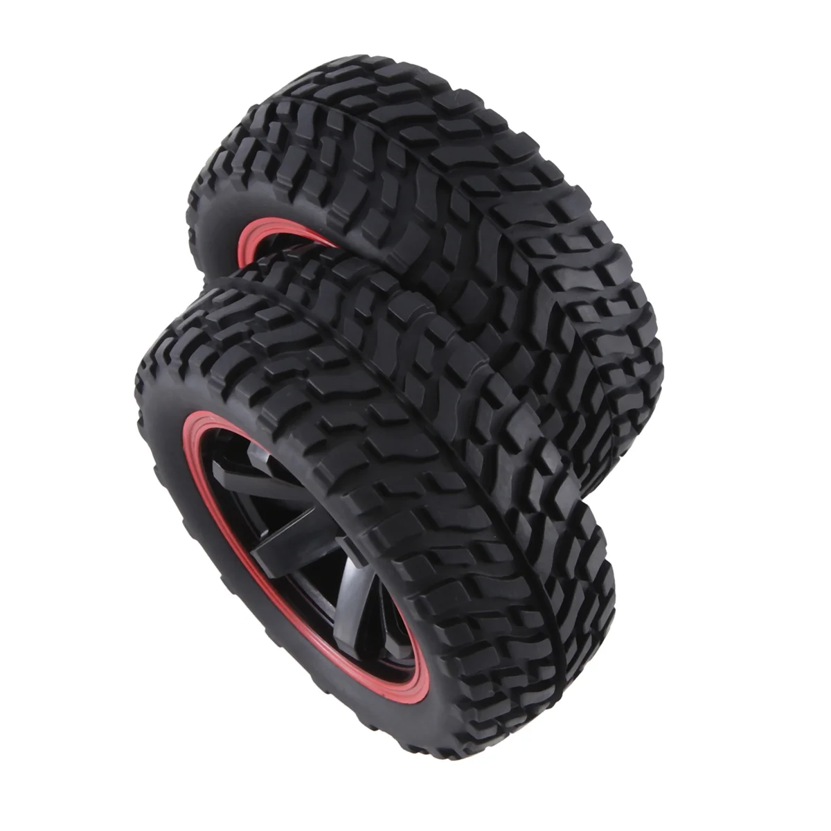 Y34A 4개 75mm 휠 타이어 144001 144010 124007 124019 TT02B 1/10 1/12 1/14 RC 자동차 오프로드용