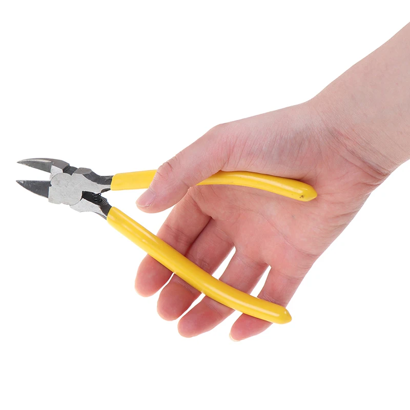 6 Inch Cutting Pliers Wire Cutter, Precision Side Cutter Heavy Duty Flush Cutter, Cutters for Cables, Wires, Zip Ties and More