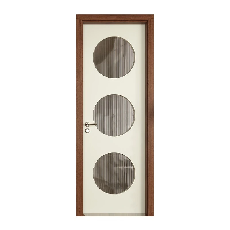 Retro French medium and ancient style versatile selection, bedroom room solid wood door