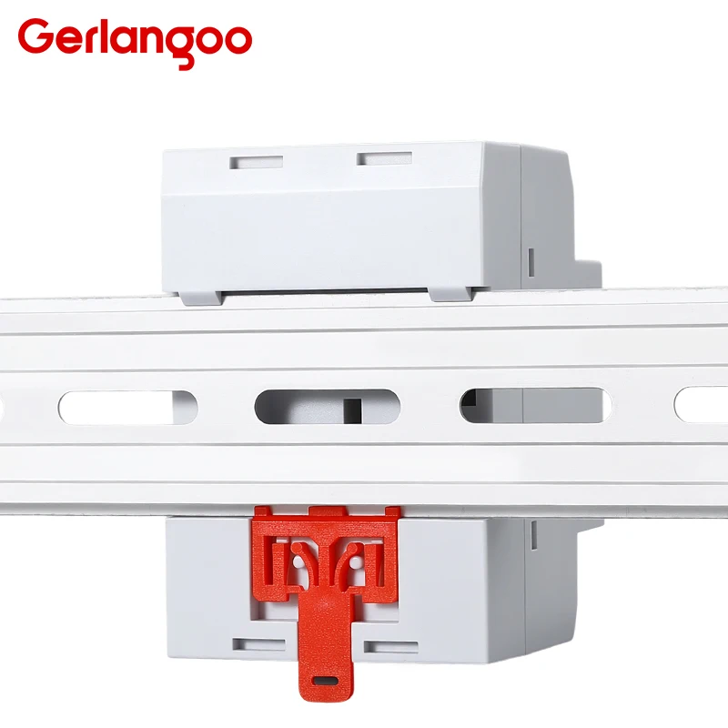 Gerlangoo Din Rail 6IN1 AC Monitor 110V 220V 380V 100A Voltage Current Power Factor Active KWH Electric Energy Frequency Meter