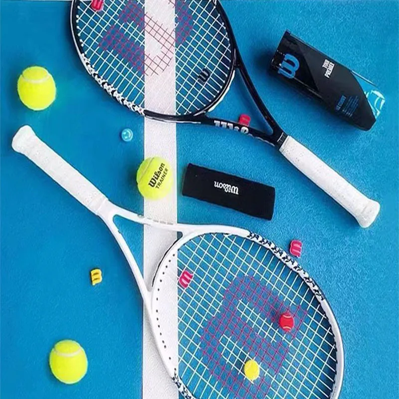 Original Wilson Tennis schläger Voll carbon profession elle Wettkampfs chläger Erwachsene Männer Frauen Anfänger Training Tennis schläger