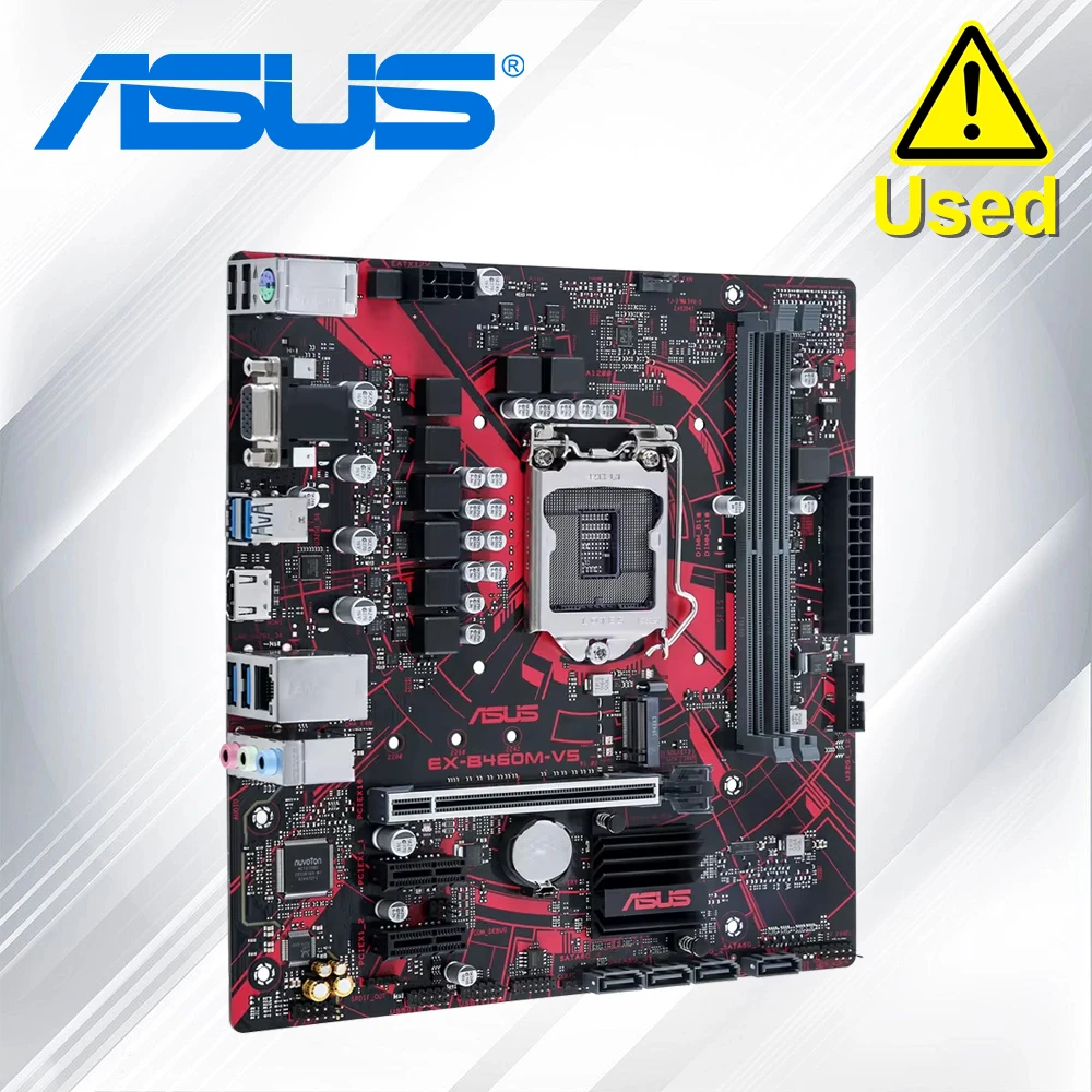 ASUS EX-B460M-V5 Motherboard LGA 1200 Chipset Intel B460 DDR4
