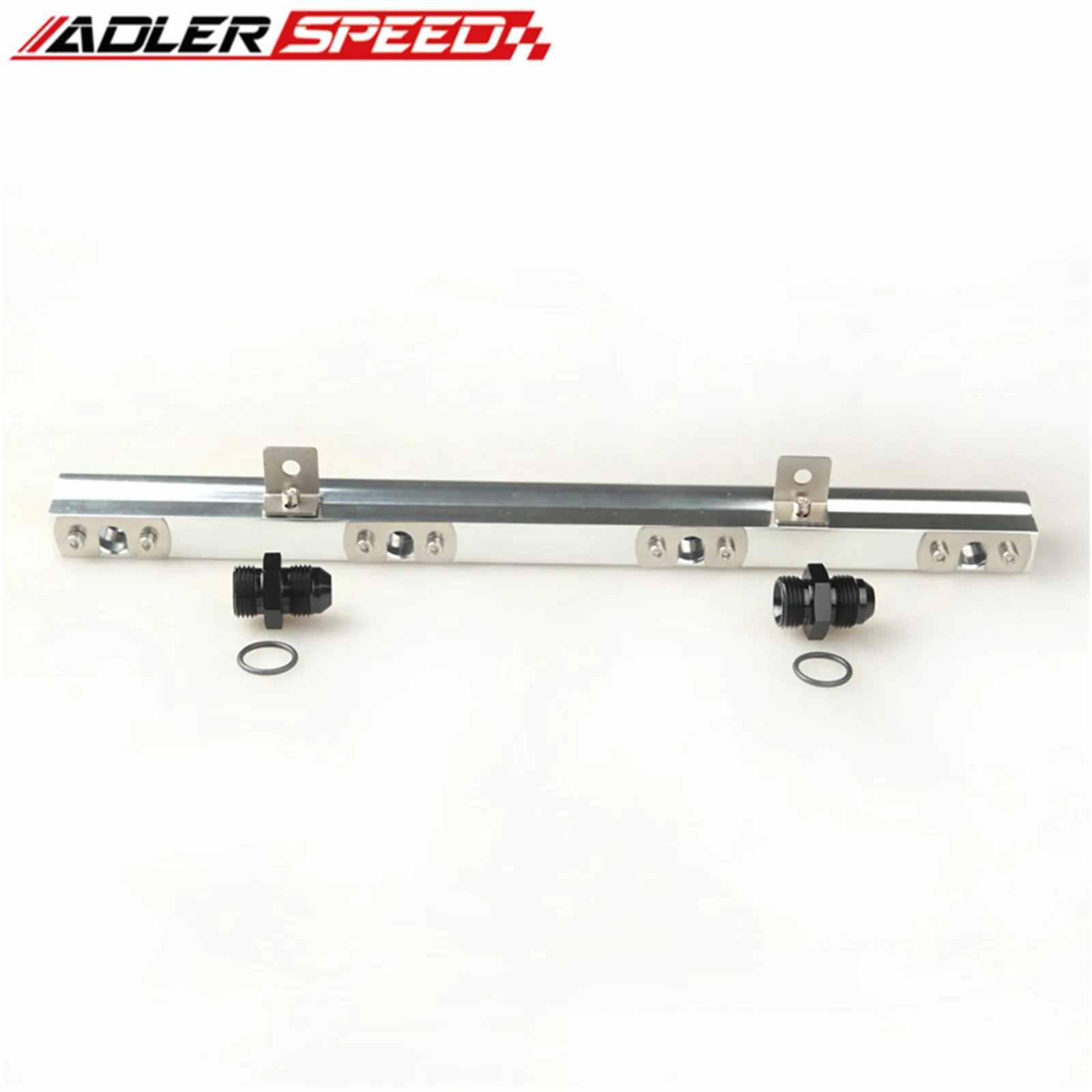 CNC Billet Aluminum Fuel Rail Kit For Volvo 240 740 940 High Flow Black/Blue/SILVERE /RED