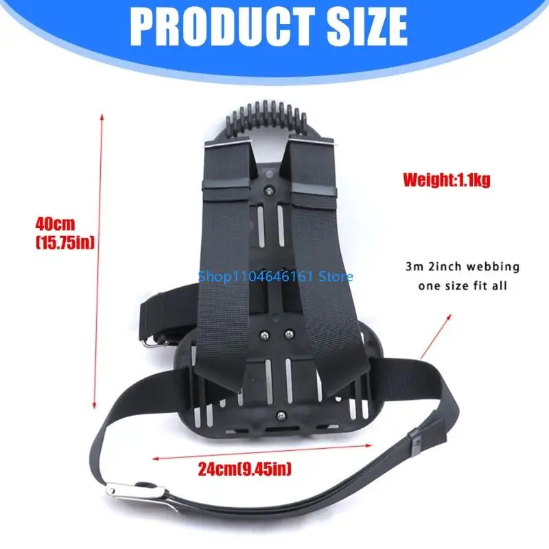 Durability Scubas Backplate Support Systems Enhances Molded PP Structure for Professional Diver