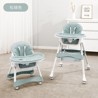 Baby Dining Chair Baby Children Multi-functional Folding Portable Dining Chair