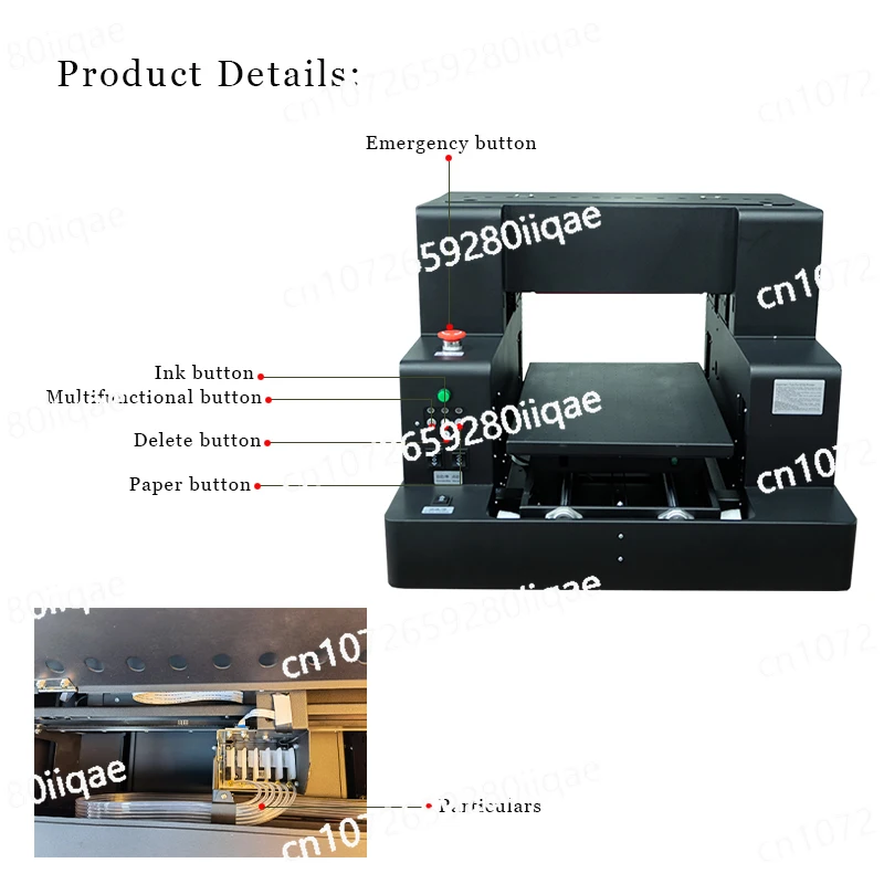 Factory price DTG digital inkjet printer XP600 print head DTG t-shirt printing machine