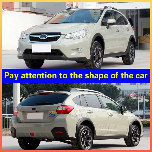 Imagen 2 del producto Para subaru XV 2012 2013 2014 2015 2016 2017 guardabarros guardabarros protectores contra salpicaduras accesorios de coche delantero trasero 4 Uds