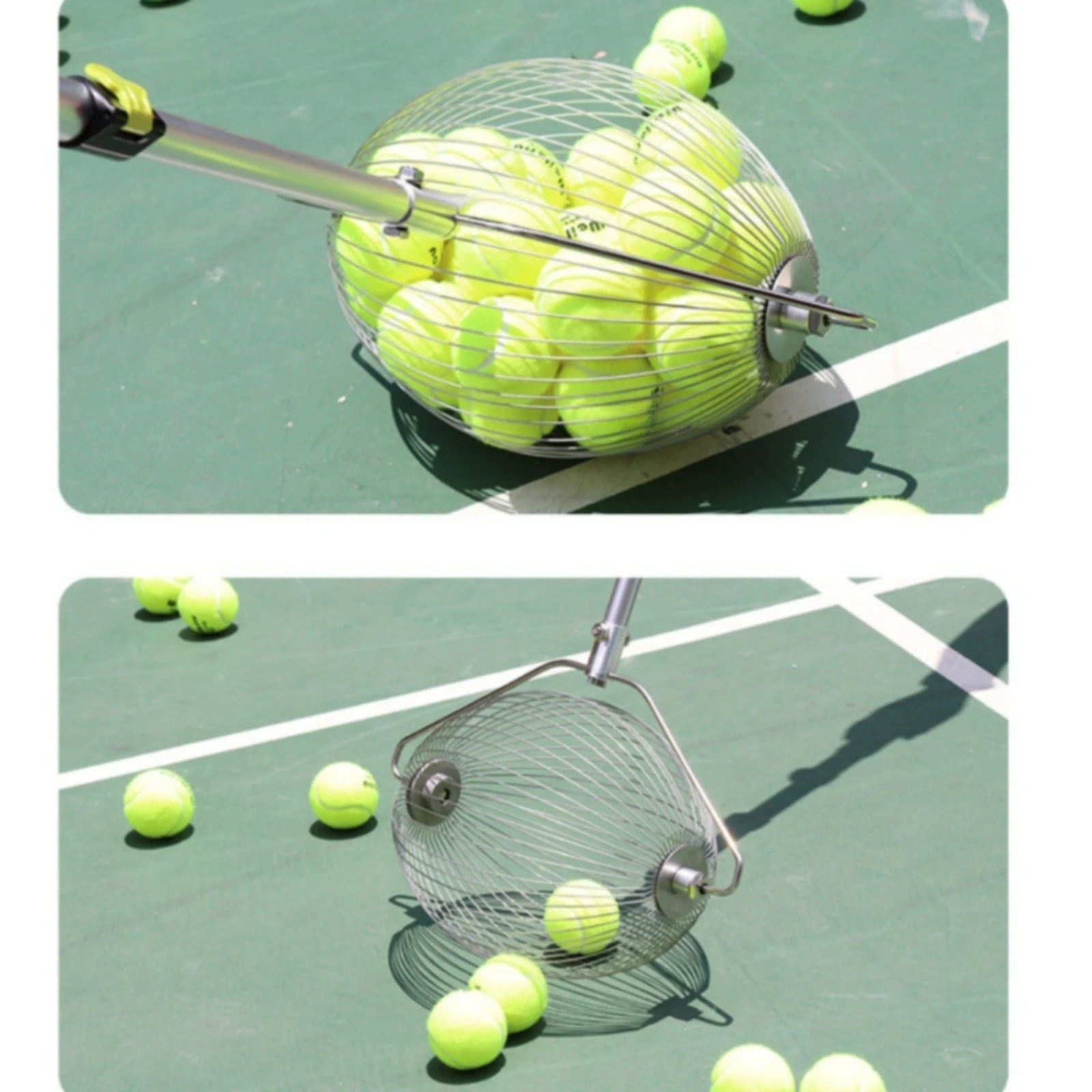 tennis-ball-picker-with-wire-basket-comfortable-grip-tennis-ball-collector-handheld-portable-for-coaches-training