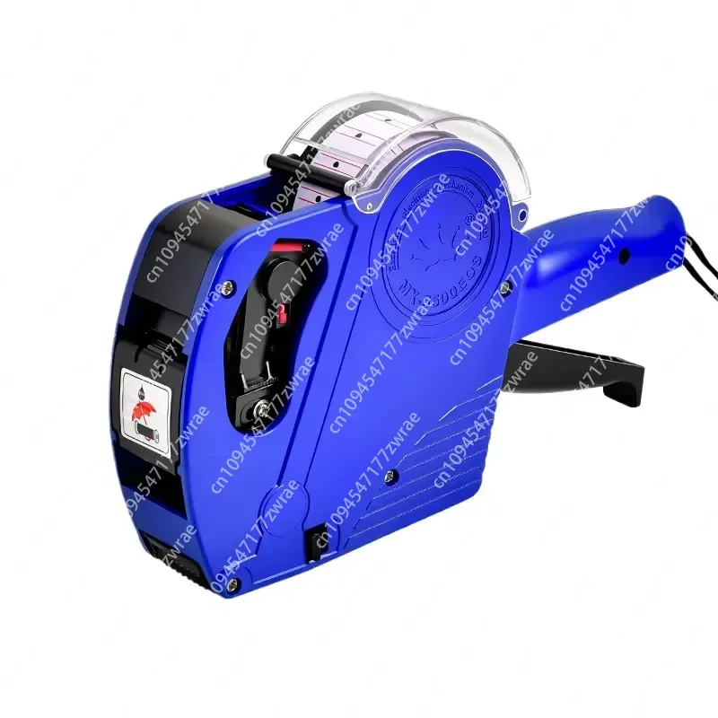 Supermarket Manual Labeling Machine Handheld Digital Price Gun Tagging System